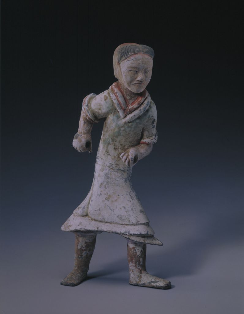 图片[1]-Pottery painted male figurines-China Archive